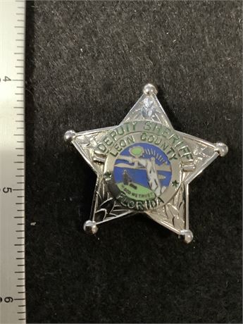 State of Florida Leon County Sheriff Deputy Badge