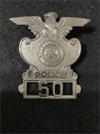 State of Michigan, Police Badge #50