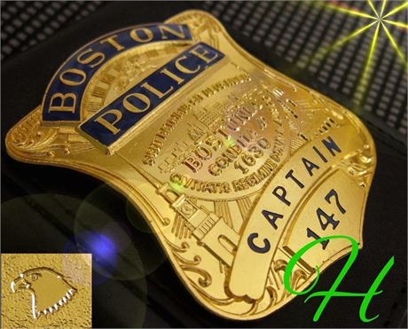 * Captain *, Boston Police, Massachusetts,  hallmark