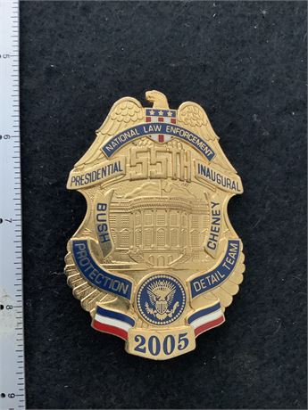 Washington D.C 55th presidential inaugural badge 2005