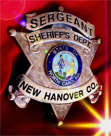 Sergeant, Sheriff's Department, New Hanover Co., North Caroliana