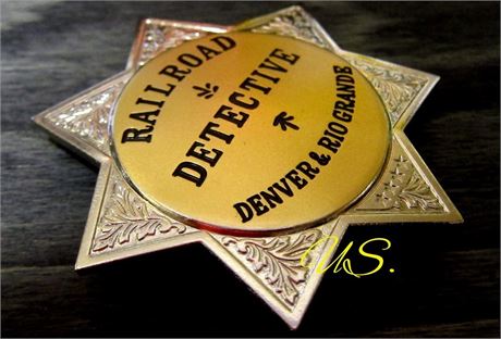 Railroad Detective, Denver & Rio Grande Western Railroad / D&RGW