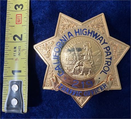 California Highway Patrol, Traffic Officer - Hallmarked WA (Williams & Anderson)