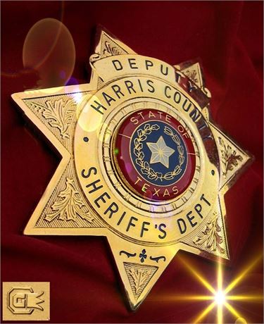 Police badge / Deputy, Harris County Sheriff's Department, Texas