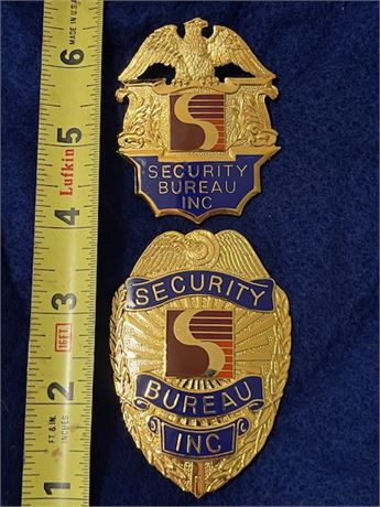 Security Bureau, Inc. (badge set)