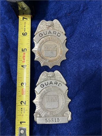 Burns International Security, Guard (Badge set)