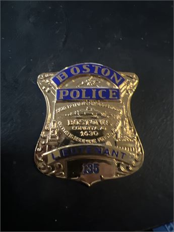Boston police lieutenant