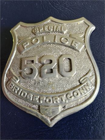 Bridgeport Connecticut Special Police Shield