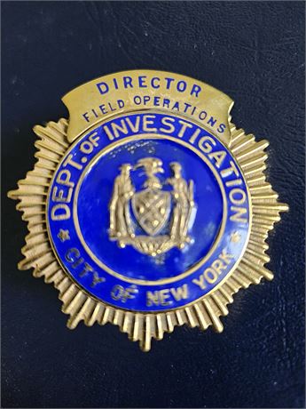 New York City Department of Investigation Director of Field Operations