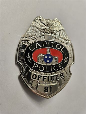 Tennessee Capitol Police Officer Shield