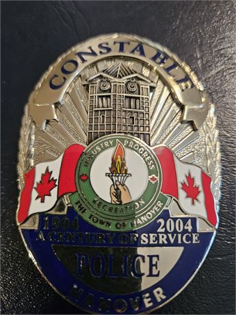 Hanover Canada Constable Shield