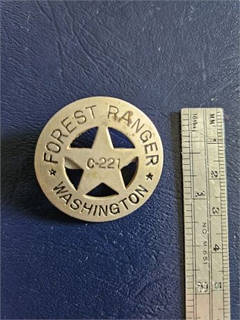 State of Washington Forest Ranger Shield