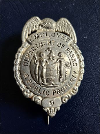 New Jersey Department of Parks Employee Badge