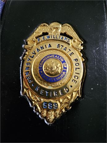 Pennsylvania State Police Trooper Shield