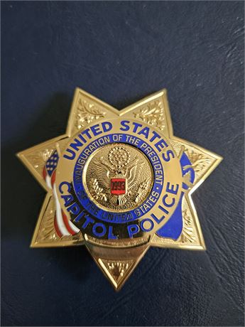 United States Capitol Police Inagural Shield