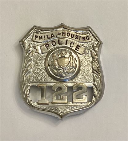 Old Philadelphia Housing Police Badge
